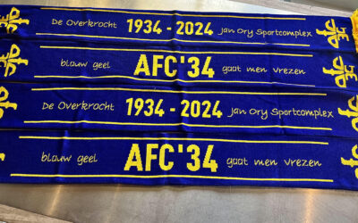AFC’34 in jubileum jaar naar 3e divisie?