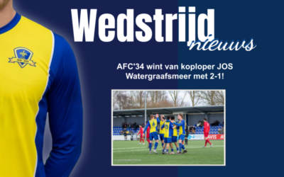 AFC’34 verslaat JOS Watergraafsmeer